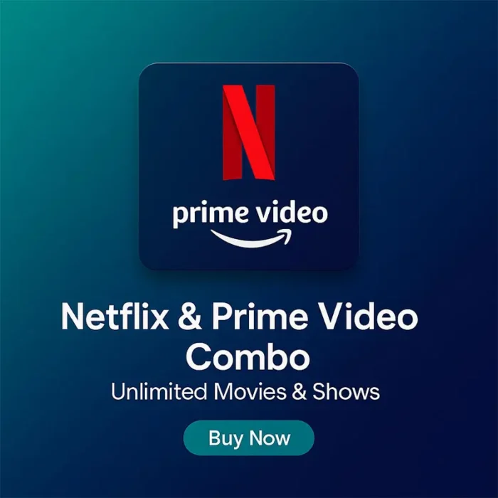 Subscription Combo 01 | Buy Netflix & Amazon prime Account