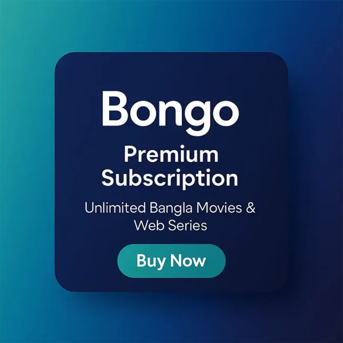 Bongo Subscription Bangladesh | Buy Bongo Account